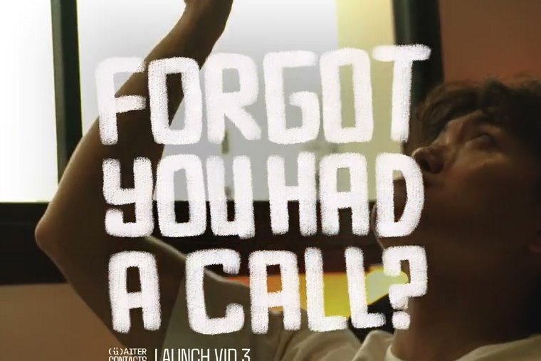Forgot you had a call?