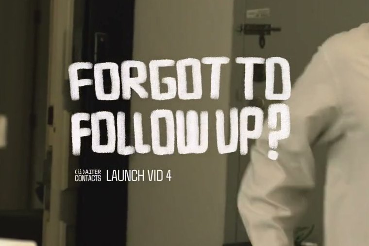 Forgot to follow up?